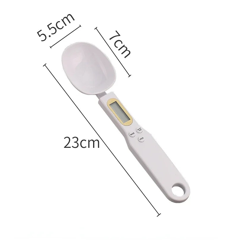 0.1g Portable LCD Digital Kitchen Scale Measuring Spoon Gram Flour and Grain Food Spoon Weight Coffee Scale Kitchen Tool